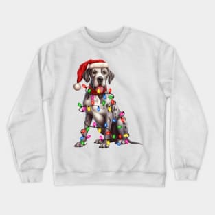 Christmas Great Dane Crewneck Sweatshirt